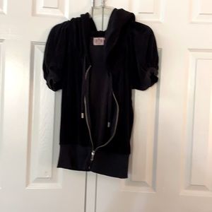 Cute Juicy Couture terry summer jacket with hood.